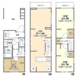 kolet市川の物件間取画像